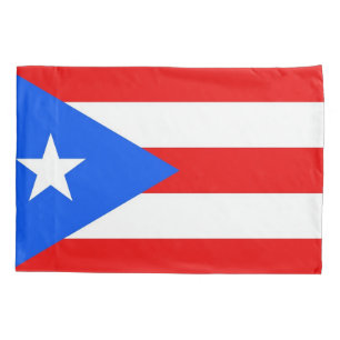 Única bandeira patriótica da fronha de almofada 