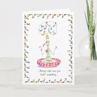 "Único" procurarando o cartão da amizade ou de