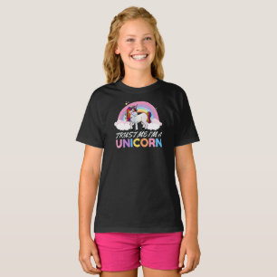 Unicorn Confie em mim sou uma camiseta Unicórnio