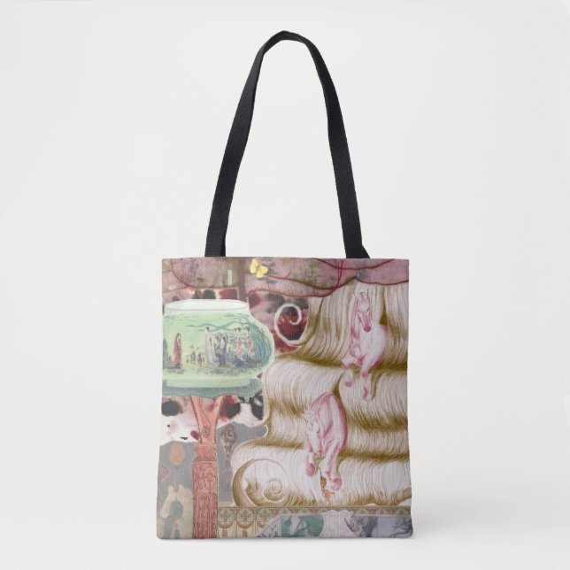 Unicorn Dreams Pink Tote Bag (Frente)