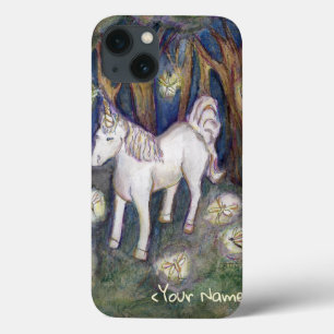 Unicorn e Fairies Nome Personalizado iPad Cobrir A
