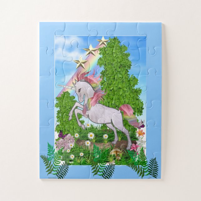 Unicorn Magic Quebra-cabeça (Vertical)