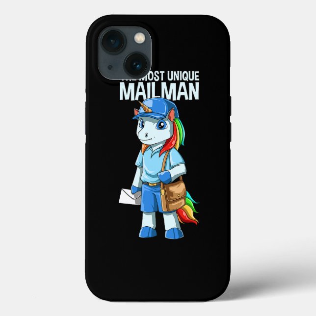 Unicorn Mailman Fornecendo Serviço Postal Mágico E (Verso)