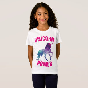UNICORN POWER Kids Girls T-shirts