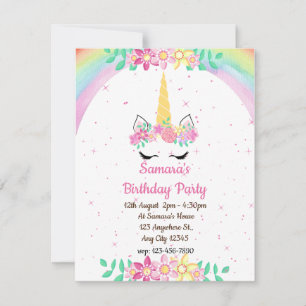 Unicorn Rainbow, Invento de Aniversário do Sparkle
