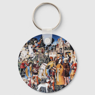 Unicorn Tapeçaria nº 6 chaveiro