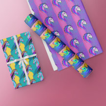 Unicorn Wrapping Paper - Unicorn Art Gift Wrap