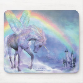 Unicórnio do arco-íris Mousepad
