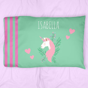 Unicórnio Mágico, Rosa e Teal, nome de garotinha