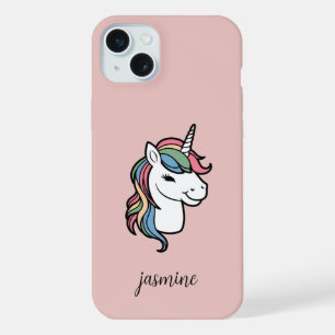 Unicórnio Personalizado com Crina Colorida