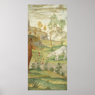 Unicórnio - Poster de Arte Bela Bernardino Luini