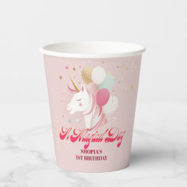 Unicórnio primeiro aniversario mágico