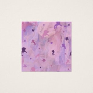 unicórnio rosa e roxo e design estrelado - garotas