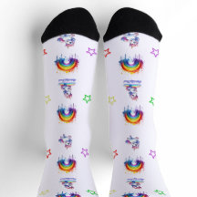 UNICORNS E MEIAS DE CAIXA DE CORREIO