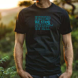 Unida, somos turquesas dizendo T-Shirt