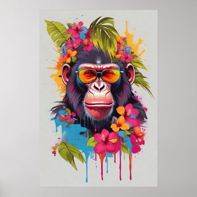 "Unidade Com O Universo" Ape Poster (Frente)