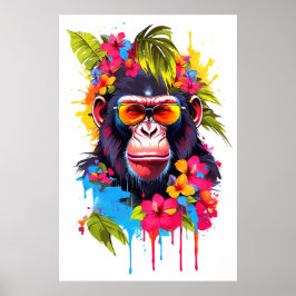 "Unidade Com O Universo" Ape Poster