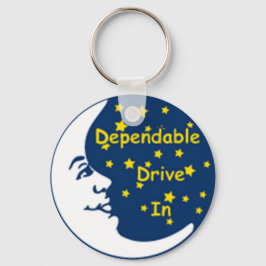 Unidade confiável no Chaveiro de logotipo