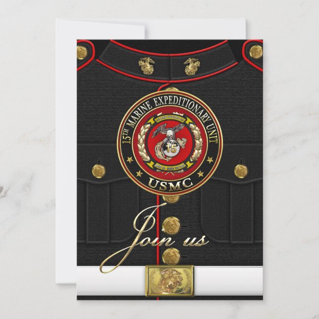 Unidade de Expedição Marinha 15 (15 MEU) [3D] (Frente)