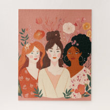 "Unidade na Diversidade" Quebra-cabeça Feliz Dia d