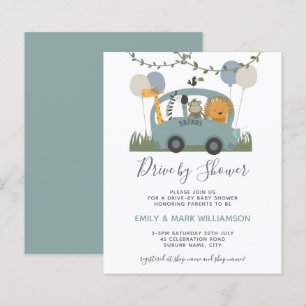 Unidade Orçamental Por Chá de fraldas Safari Ani