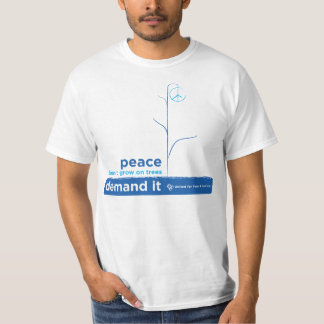 Unido para a procura da paz a t-shirt