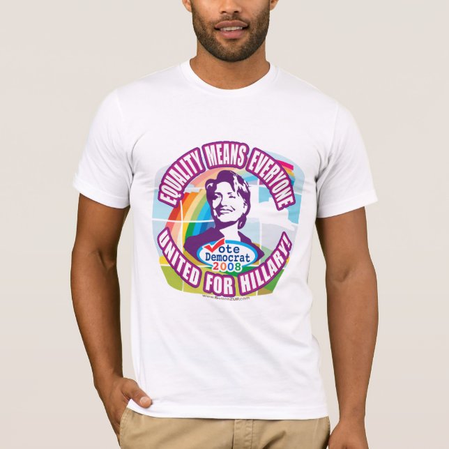 Unido para Hillary! Camisa (Frente)