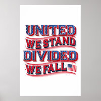 Unidos, Divididos, Poster 24x36