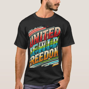 Unidos por Liberdade ( Designed T-Shirt )