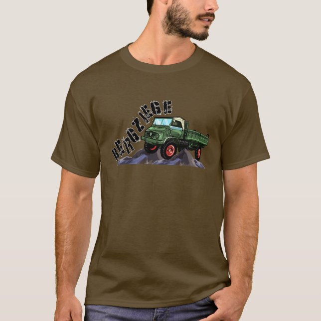 Unimog - Oldtimer - Traktor - 4x4 - T-Shirt (Frente)