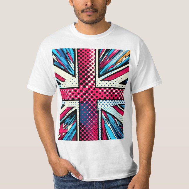 Union jack T-Shirt (Frente)