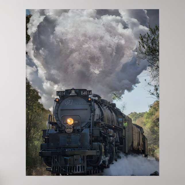 Union Pacific Big Boy 4014 em Hope Arkansas Poster (Frente)