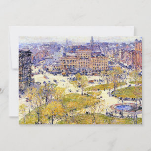 Union Square na Primavera por Frederick Childe Has