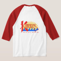 Unisex 3/4 Capa Camisa Vermelha