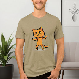 Unisex Funny & Trendy Cat Graphic T-Shirt - Tee 
