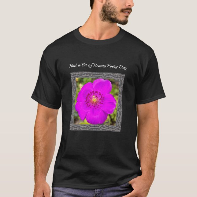 Unisex T-shirt com Brilliant Cistanthe (Frente)