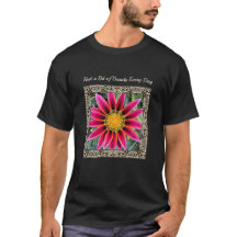 Unisex T-shirt com Brilliant Gazania