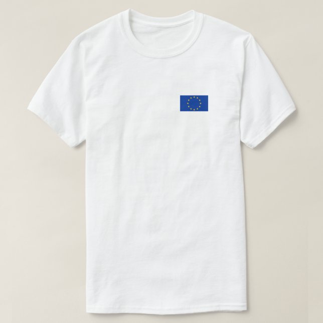 Unisex T-Shirt Europe (Frente do Design)