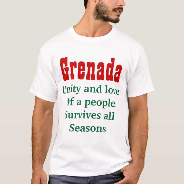 Unity e ama t-shirts de Granada (Frente)