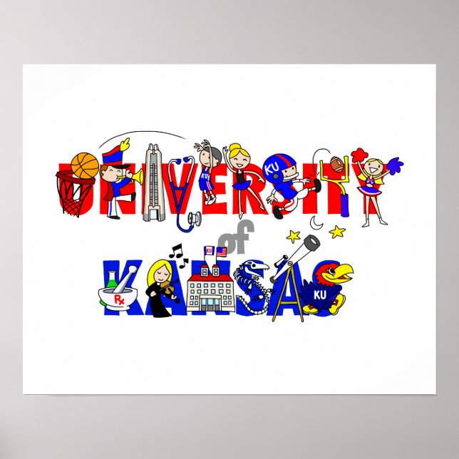 Universidade de Kansas poster (Frente)