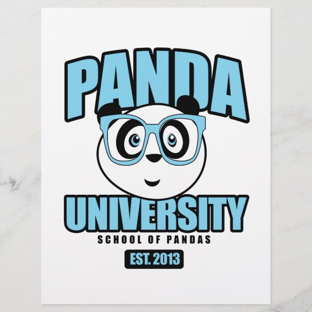 Universidade de Panda - Azul (Frente)