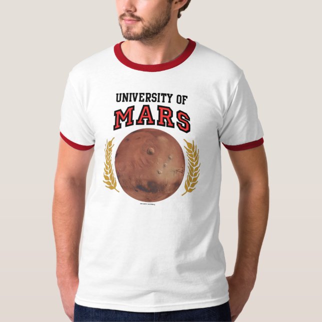 Universidade do t-shirt de Marte (Frente)