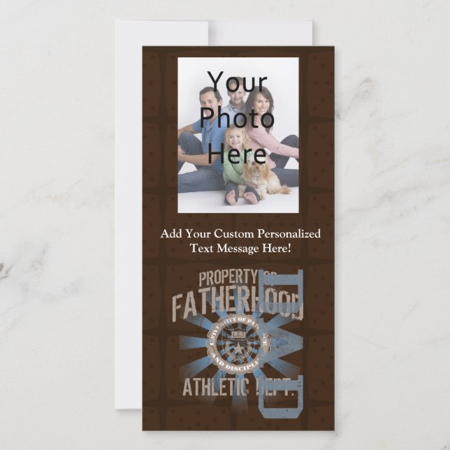 Universidade pai, Azul/Marrom (Frente)