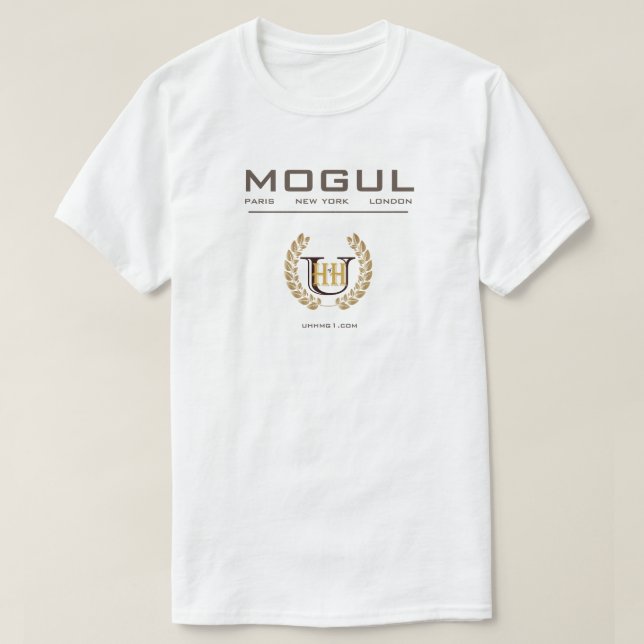 Universo de Camiseta de Coleção Hip Hop Mogul T-Sh (Frente do Design)