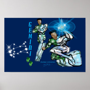 Universo Zodiac - Poster Gemini