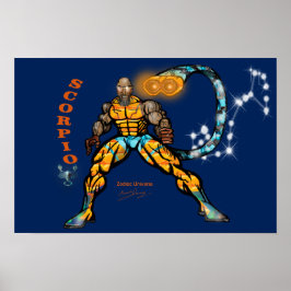 Universo Zodiac - Scorpio Poster