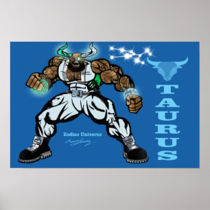 Universo Zodiac - Taurus Poster