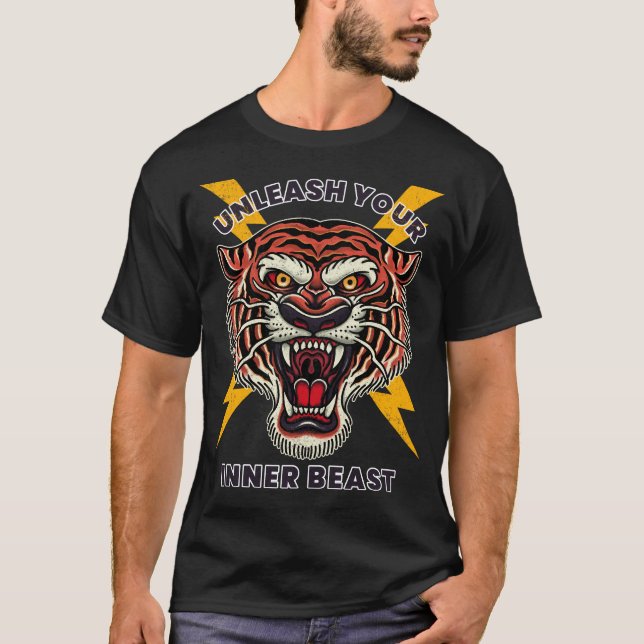 Unleash Your Inner Beast T-shirt  (Frente)
