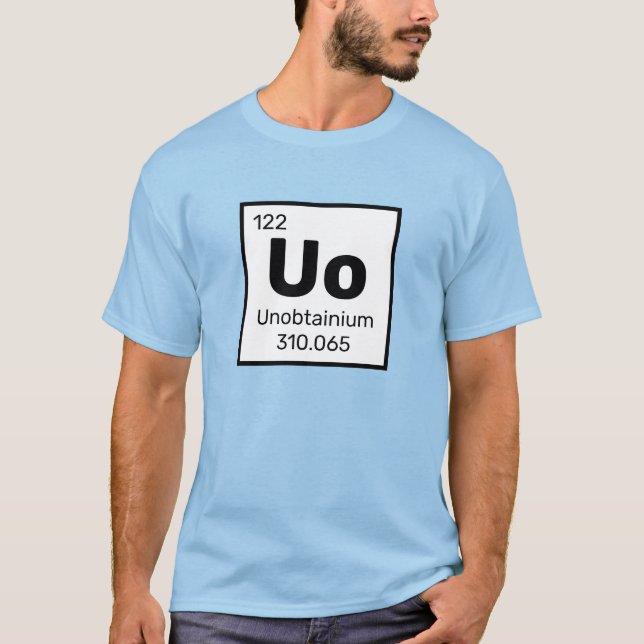 Unobtainium / Mesa ficcional - Uo Elemento T-Shirt (Frente)