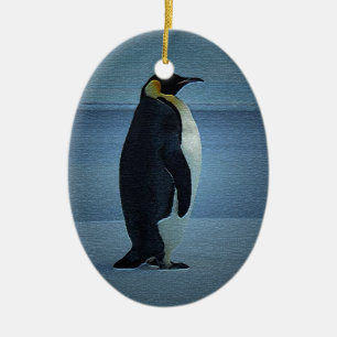 Uns enfeites de natal perfeitos do pinguim